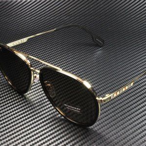 Burberry Gold Brown 59mm Sunglasse